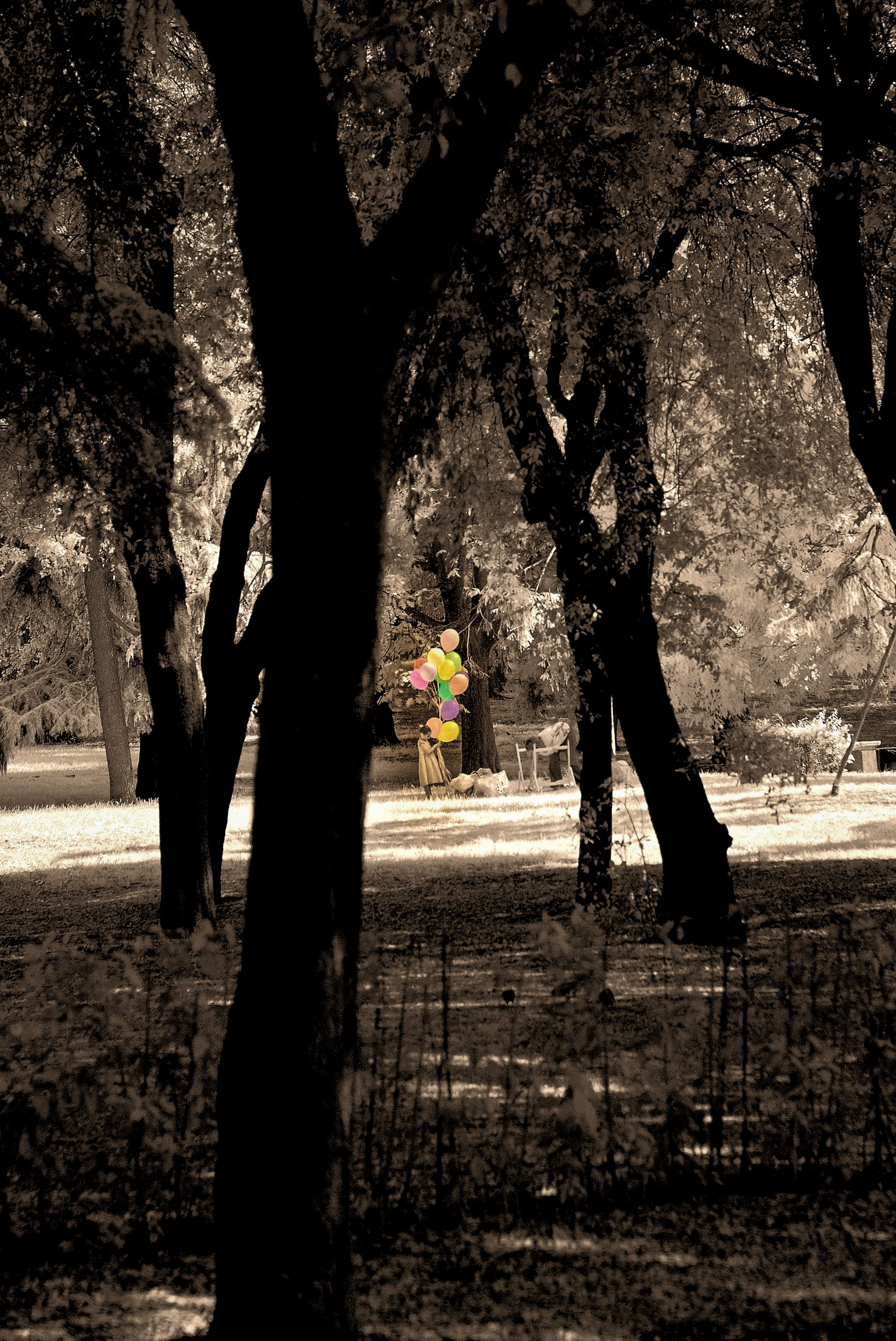 Girl with Balloons, Rome