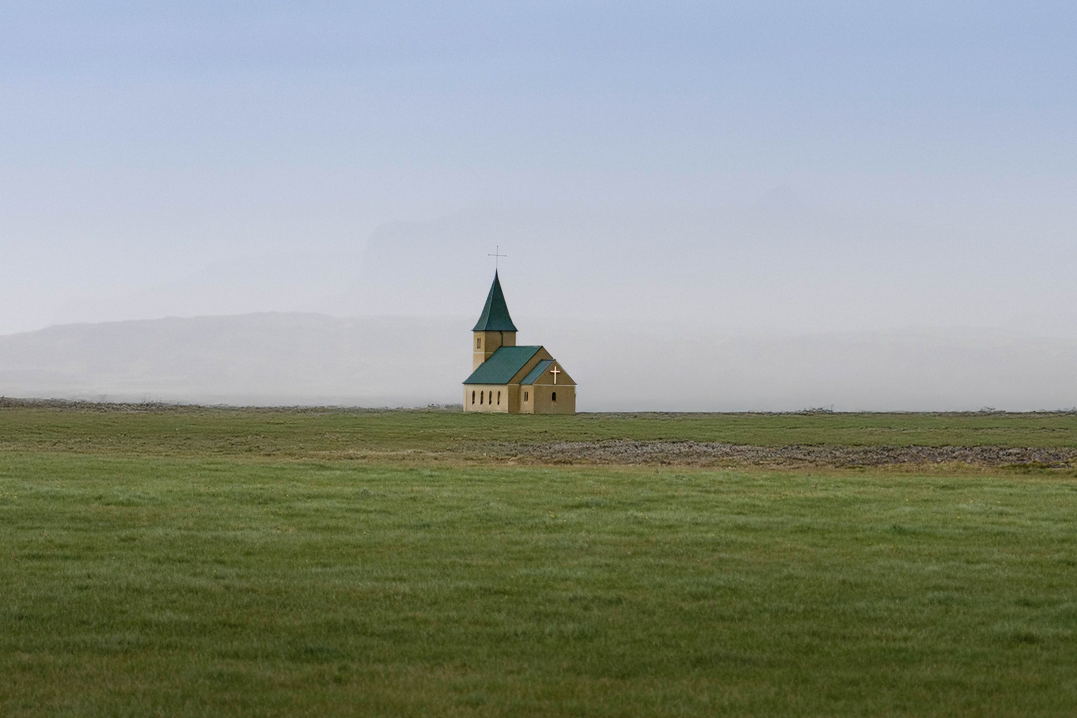 Blue Roofed Church, Iceland