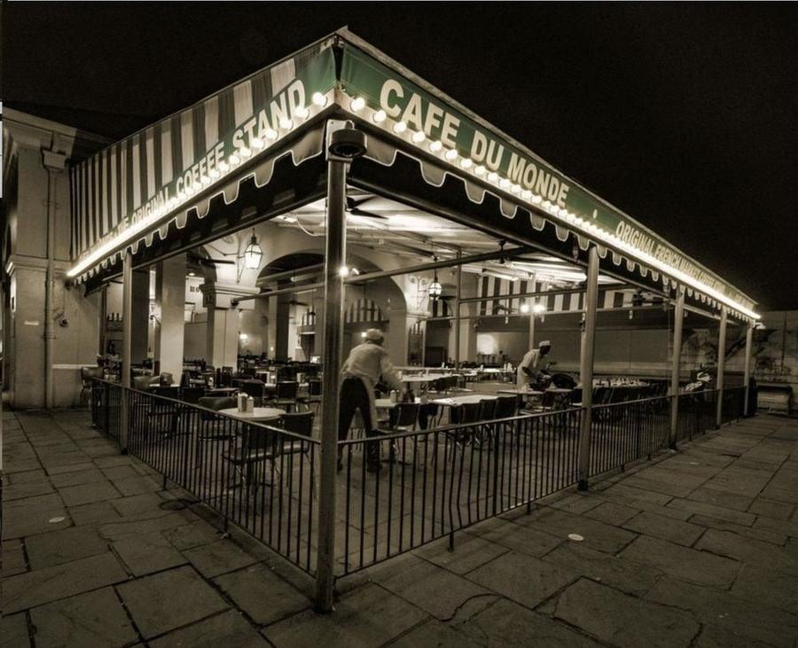 Closing Time at Cafe du Monde, New Orleans