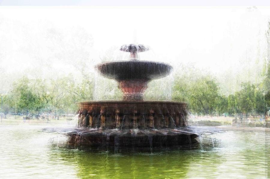 Fountain, New Delhi