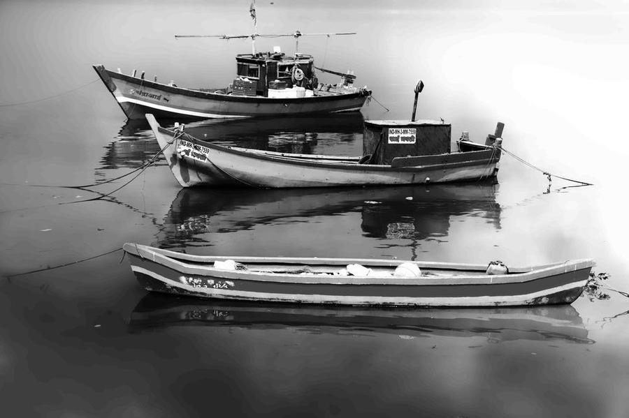 Boats, India