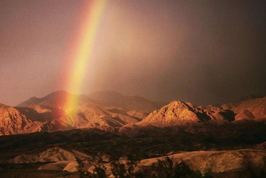 Death Valley Rainbow