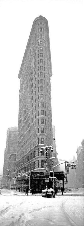 Flatiron Building in Winter