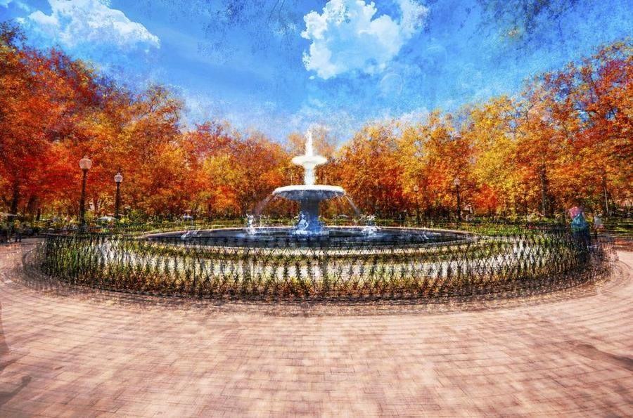 Forsyth Fountain, Savannah